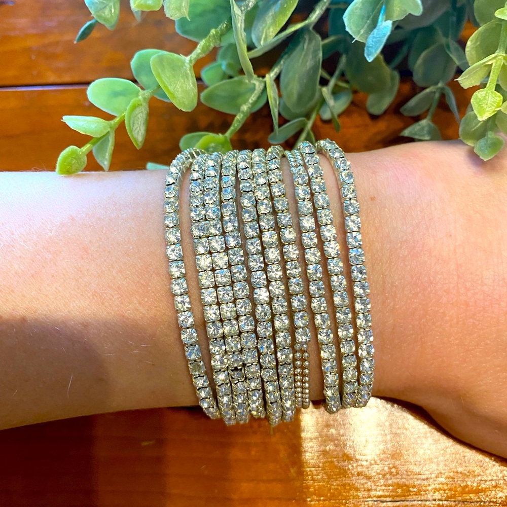 Rhinestone bracelets